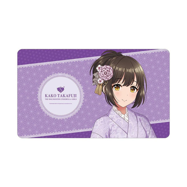 『アイドルマスター シンデレラガールズ』描き下ろし 鷹富士茄子 レース着物ver. マルチデスクマット