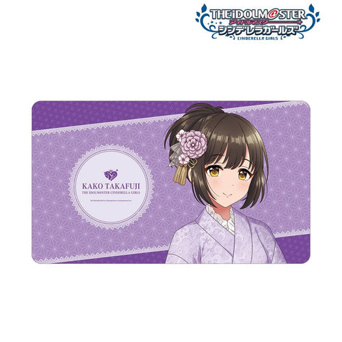 『アイドルマスター シンデレラガールズ』描き下ろし 鷹富士茄子 レース着物ver. マルチデスクマット【202609再販】