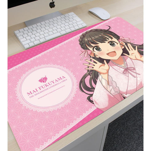 『アイドルマスター シンデレラガールズ』描き下ろし 福山舞 レース着物ver. マルチデスクマット【202609再販】