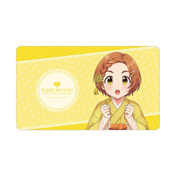 『アイドルマスター シンデレラガールズ』描き下ろし 龍崎薫 レース着物ver. マルチデスクマット