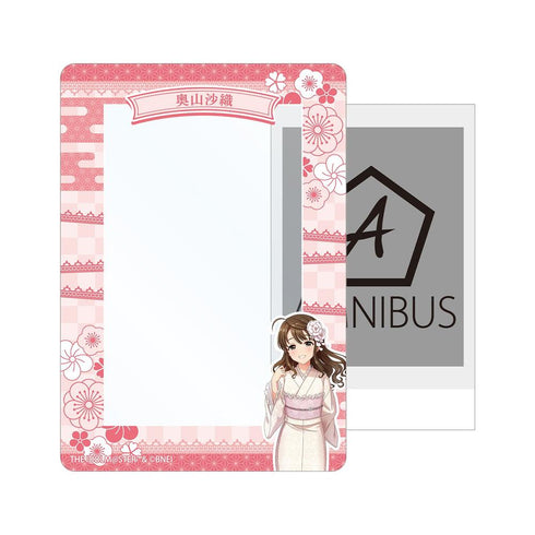 《偶像大師 灰姑娘女孩》全新繪製 奧山沙織 蕾絲和服版 B8硬殼盒