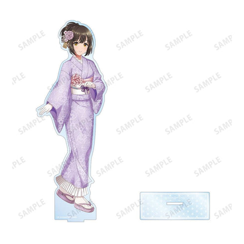 『アイドルマスター シンデレラガールズ』描き下ろし 鷹富士茄子 レース着物ver. 特大アクリルスタンド【202609再販】