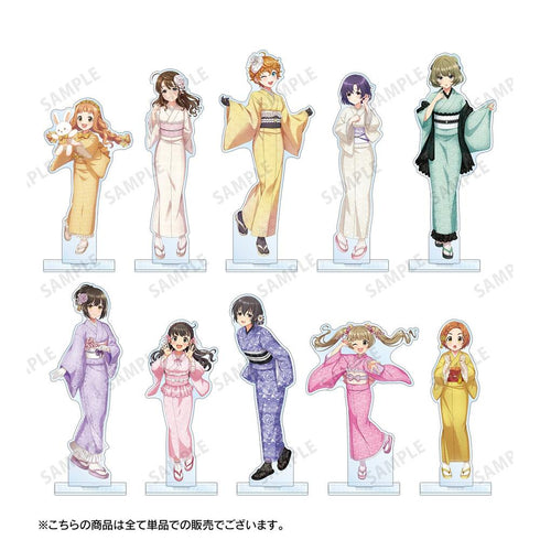 『アイドルマスター シンデレラガールズ』描き下ろし 福山舞 レース着物ver. 特大アクリルスタンド【202609再販】