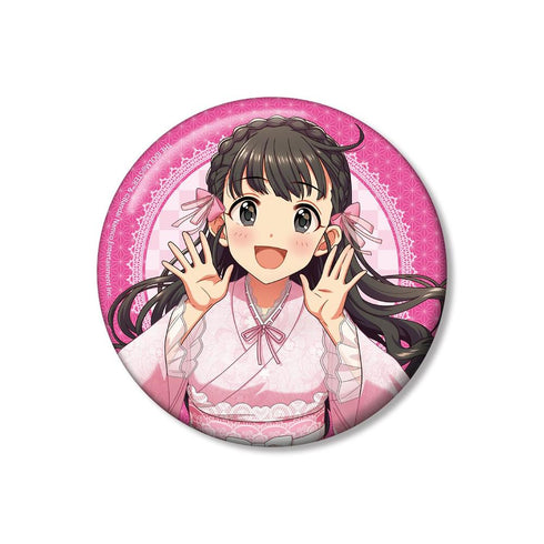 『アイドルマスター シンデレラガールズ』描き下ろし 福山舞 レース着物ver. 100mm缶バッジ【202609再販】