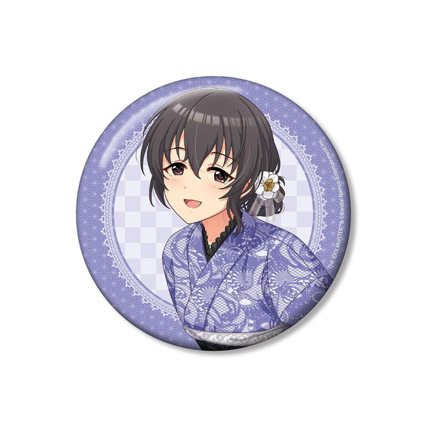 『アイドルマスター シンデレラガールズ』描き下ろし 藤原肇 レース着物ver. 100mm缶バッジ【202609再販】