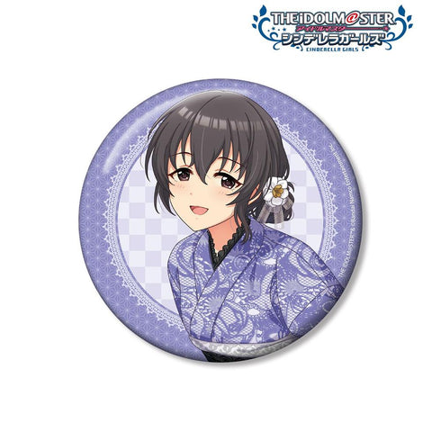 『アイドルマスター シンデレラガールズ』描き下ろし 藤原肇 レース着物ver. 100mm缶バッジ【202609再販】