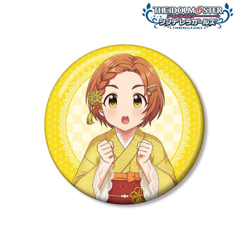 『アイドルマスター シンデレラガールズ』描き下ろし 龍崎薫 レース着物ver. 100mm缶バッジ【202609再販】