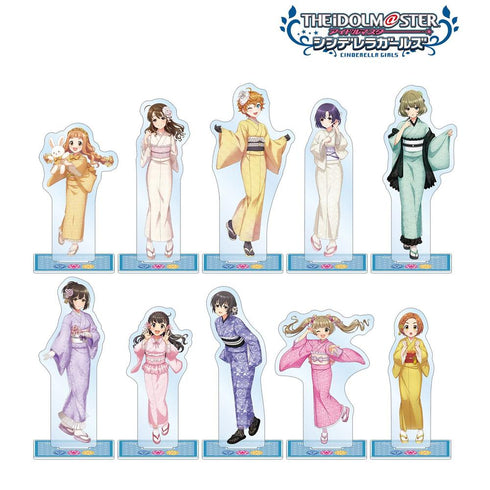 『アイドルマスター シンデレラガールズ』描き下ろし レース着物ver. トレーディングアクリルスタンド(単位/BOX)【202609再販】