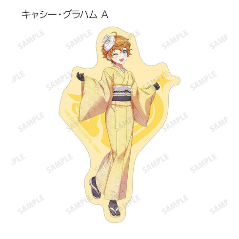 《偶像大師 灰姑娘女孩》全新繪製 蕾絲和服版 造型剪裁貼紙(單位/盒)