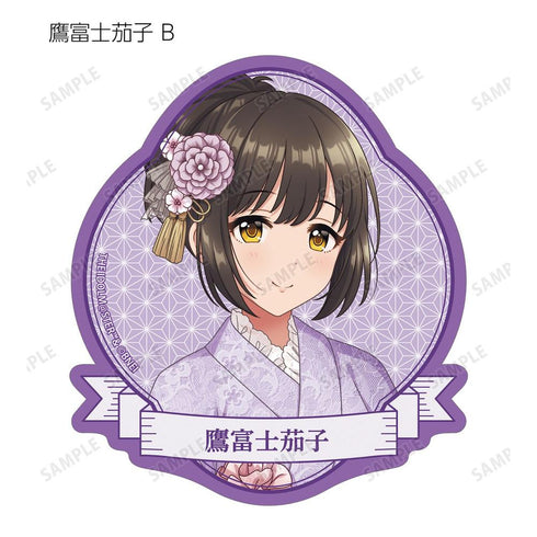 《偶像大師 灰姑娘女孩》全新繪製 蕾絲和服版 造型剪裁貼紙(單位/盒)
