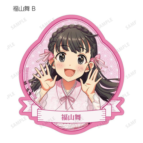 《偶像大師 灰姑娘女孩》全新繪製 蕾絲和服版 造型剪裁貼紙(單位/盒)