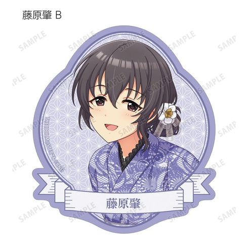 《偶像大師 灰姑娘女孩》全新繪製 蕾絲和服版 造型剪裁貼紙(單位/盒)
