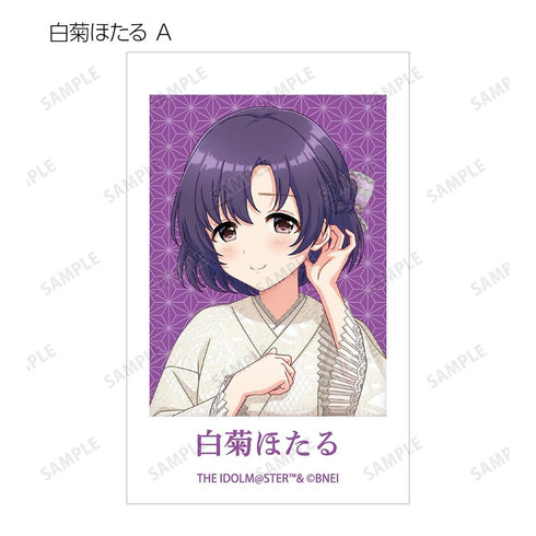 《偶像大師 灰姑娘女孩》全新繪製 蕾絲和服版 收藏插畫卡(單位/盒)