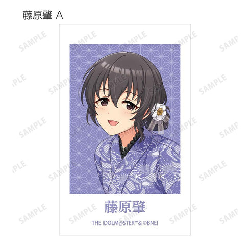 《偶像大師 灰姑娘女孩》全新繪製 蕾絲和服版 收藏插畫卡(單位/盒)