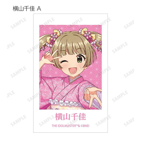 《偶像大師 灰姑娘女孩》全新繪製 蕾絲和服版 收藏插畫卡(單位/盒)