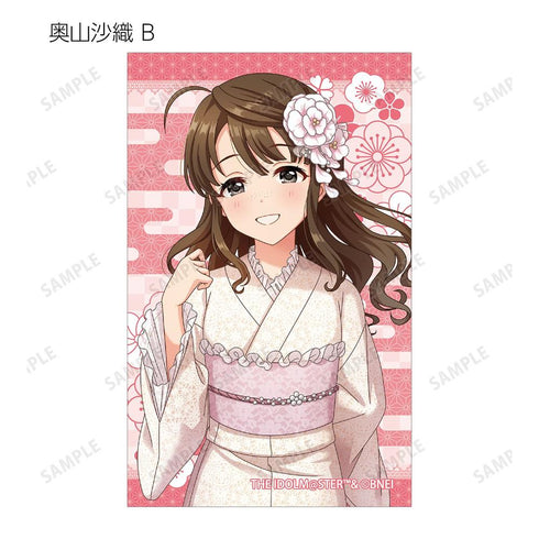 《偶像大師 灰姑娘女孩》全新繪製 蕾絲和服版 收藏插畫卡(單位/盒)
