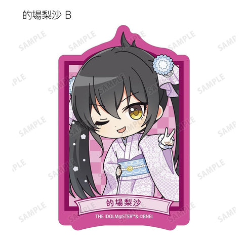 《偶像大師 灰姑娘女孩》收藏卡 迷你角色 蕾絲和服版 模切貼紙(單位/盒)