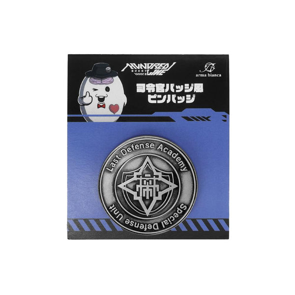 『HUNDRED LINE -最終防衛学園-』司令官バッジ風 ピンバッジ
