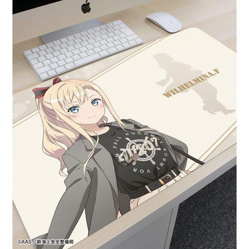 『ハイスクール・フリート』描き下ろし ヴィルヘルミーナ デート私服ver. マルチデスクマット ver.B