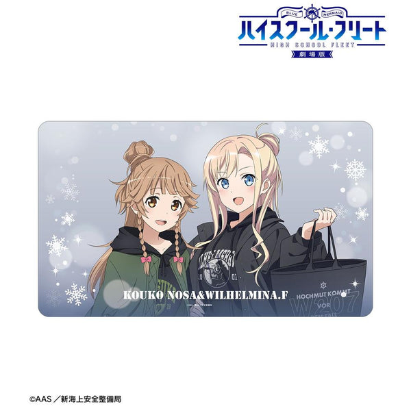 『ハイスクール・フリート』描き下ろし 納沙 幸子&ヴィルヘルミーナ デート私服ver. マルチデスクマット ver.A【202609再販】