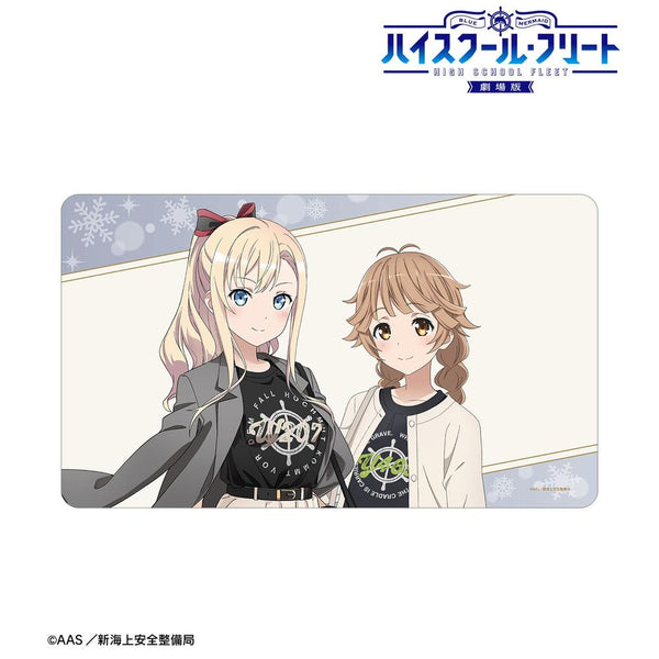 『ハイスクール・フリート』描き下ろし 納沙 幸子&ヴィルヘルミーナ デート私服ver. マルチデスクマット ver.B【202609再販】