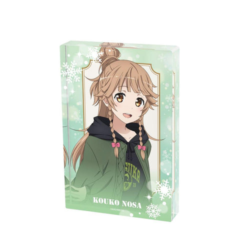 『ハイスクール・フリート』描き下ろし 納沙 幸子 デート私服ver. アクリルブロック ver.A