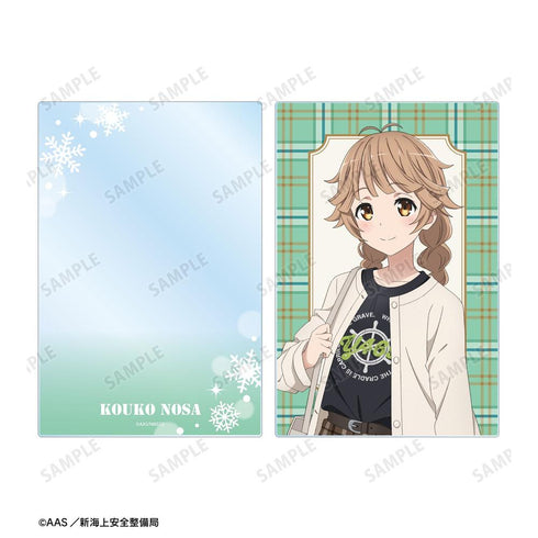 『ハイスクール・フリート』描き下ろし 納沙 幸子 デート私服ver. アクリルブロック ver.B