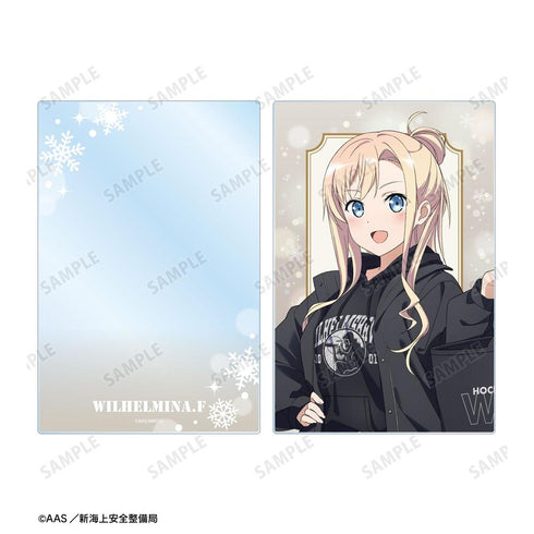 『ハイスクール・フリート』描き下ろし ヴィルヘルミーナ デート私服ver. アクリルブロック ver.A