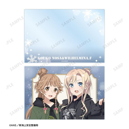 『ハイスクール・フリート』描き下ろし 集合 デート私服ver. アクリルブロック ver.A