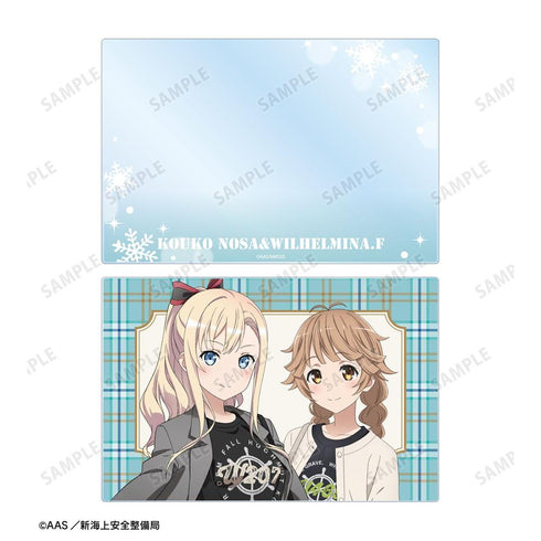 『ハイスクール・フリート』描き下ろし 集合 デート私服ver. アクリルブロック ver.B