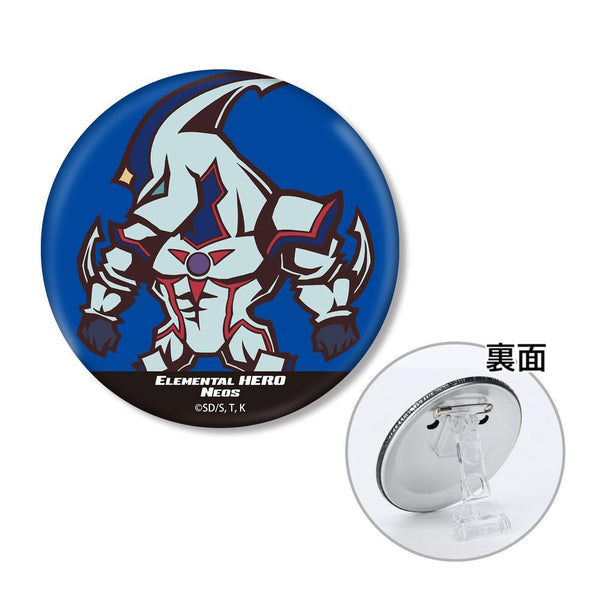 『遊☆戯☆王デュエルモンスターズGX』E・HERO ネオス トゥーン・ワールド テイストデフォルメ 3WAY缶バッジ