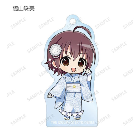《偶像大師 灰姑娘女孩》收藏卡 迷你角色 蕾絲和服版 壓克力鑰匙圈(單位/盒)