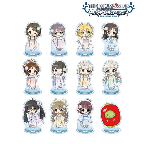 『アイドルマスター シンデレラガールズ』トレーディング ちびキャラ レース着物ver. アクリルスタンド(単位/BOX)【202609再販】