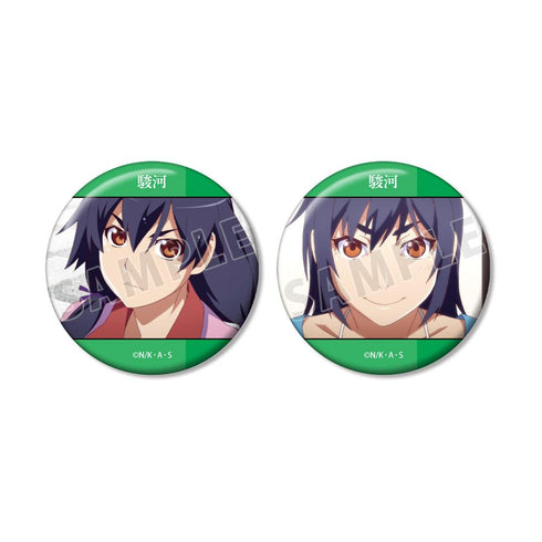 『〈物語〉シリーズ』神原駿河 場面写缶バッジ2個セット