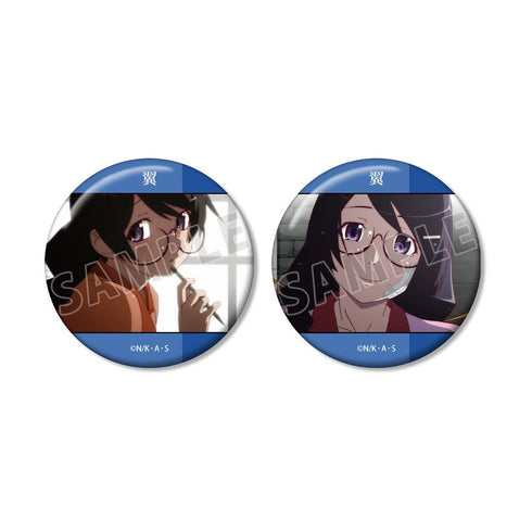 『〈物語〉シリーズ』羽川翼 場面写缶バッジ2個セット