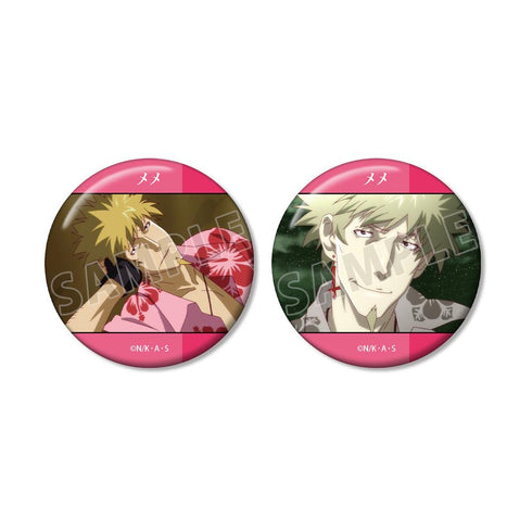 『〈物語〉シリーズ』忍野メメ 場面写缶バッジ2個セット