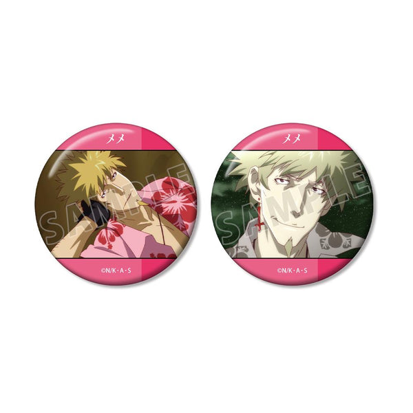 『〈物語〉シリーズ』忍野メメ 場面写缶バッジ2個セット