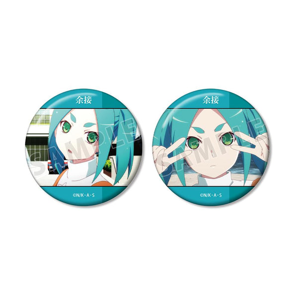 『〈物語〉シリーズ』斧乃木余接 場面写缶バッジ2個セット