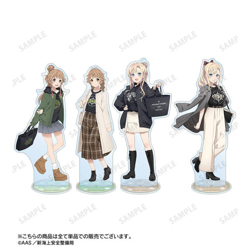 『ハイスクール・フリート』描き下ろし ヴィルヘルミーナ デート私服ver. 特大アクリルスタンド ver.A