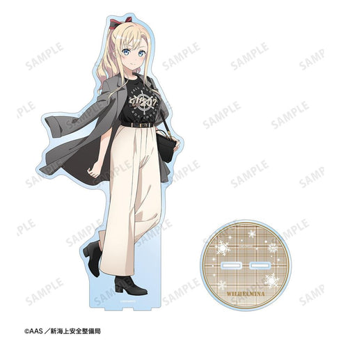 『ハイスクール・フリート』描き下ろし ヴィルヘルミーナ デート私服ver. 特大アクリルスタンド ver.B