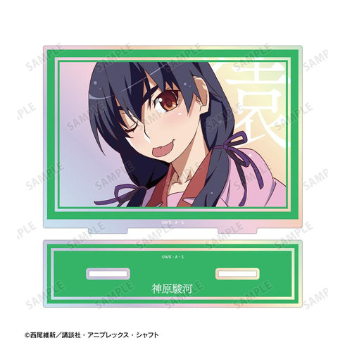 『〈物語〉シリーズ』神原駿河 オーロラBIGアクリルスタンド