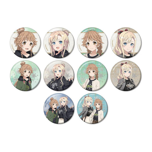 『ハイスクール・フリート』描き下ろし デート私服ver. トレーディンググリッター缶バッジ(単位/BOX)