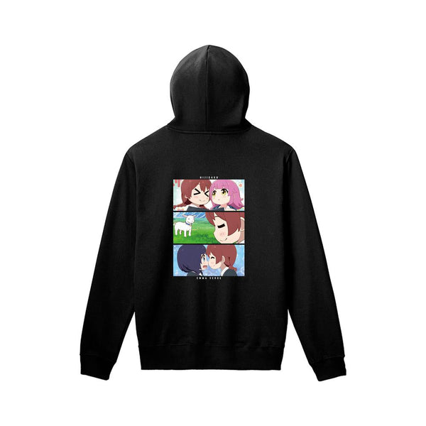 『にじよん あにめーしょん2』エマ・ヴェルデ 場面写プルオーバーフーディーユニセックス