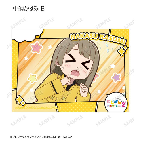 『にじよん あにめーしょん2』トレーディング場面写ブロマイド3枚セット(単位/BOX)