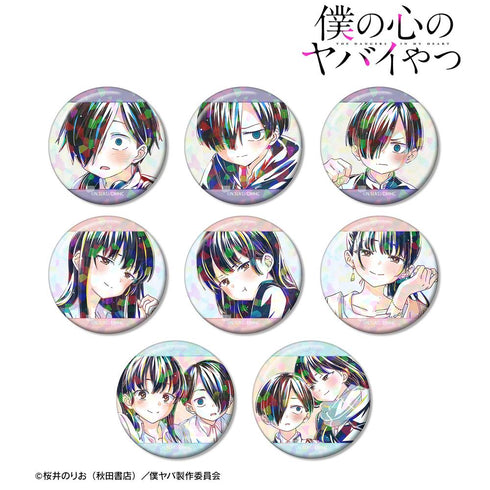 『僕の心のヤバイやつ』トレーディング Ani-Art ホログラム缶バッジ(単位/BOX)