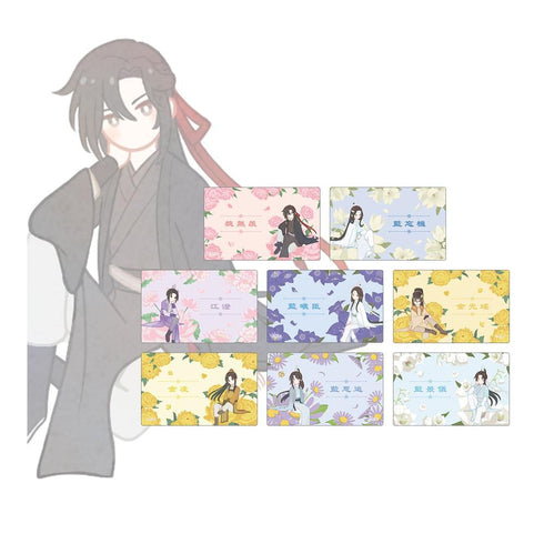 《魔道祖師日文版廣播劇》Botania 收藏卡貼紙(單位/盒)