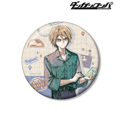 《弹丸论破》系列 緜绘制 十神白夜 便装旅行版 100mm徽章
