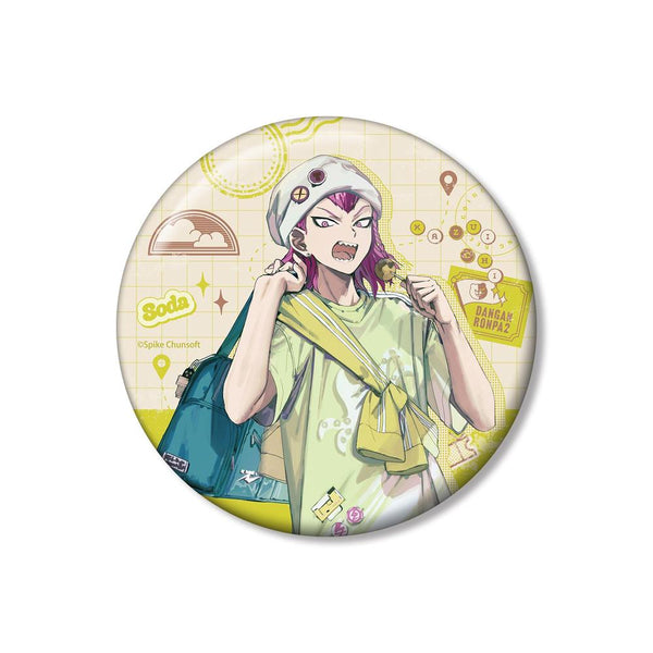 《彈丸論破系列》緜先生插畫 左右田和一 私服旅行版 100mm徽章