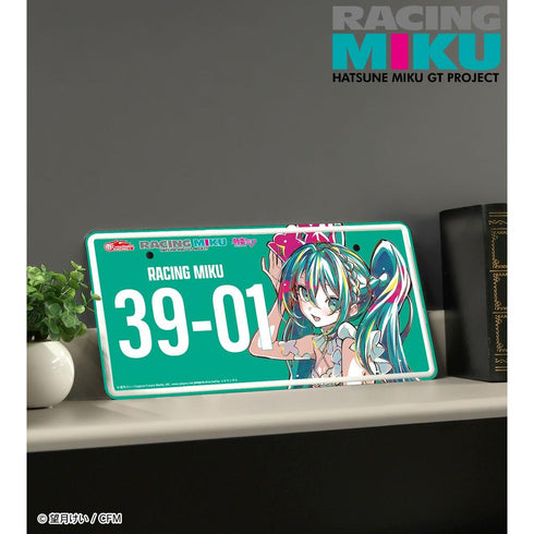 『初音ミク GTプロジェクト』レーシングミク 2025Ver. Ani-Art 第2弾 ナンバープレート風アルミプレート