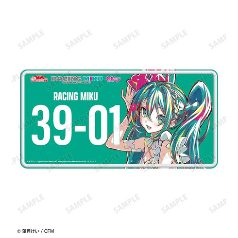 『初音ミク GTプロジェクト』レーシングミク 2025Ver. Ani-Art 第2弾 ナンバープレート風アルミプレート